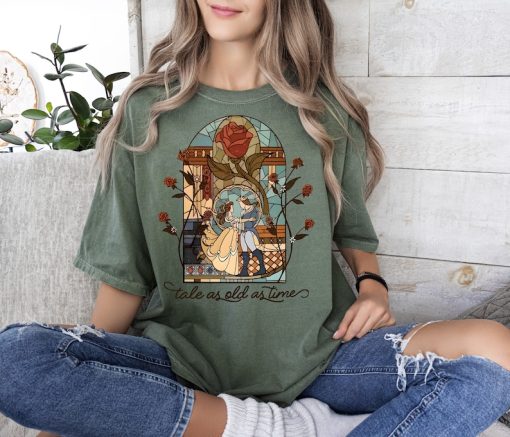 Disney Tale as Old as Time Shirt, Disney Belle Sweatshirt