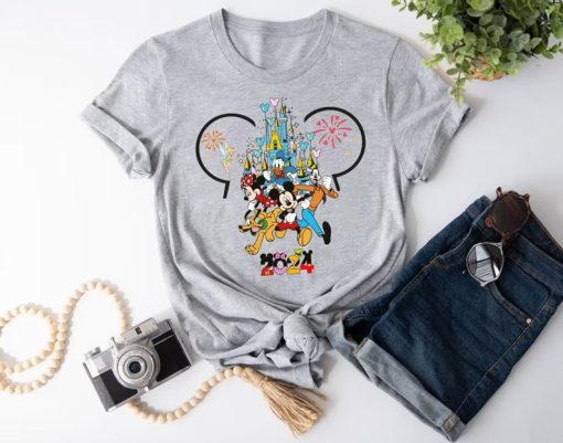 Disney Castle 2024 Shirt, Disneyland 2024 Shirts, Disney Family Shirt