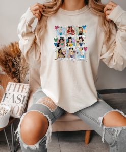 Disney Princess Comfort colors Shirt, Princess Sweatshirt