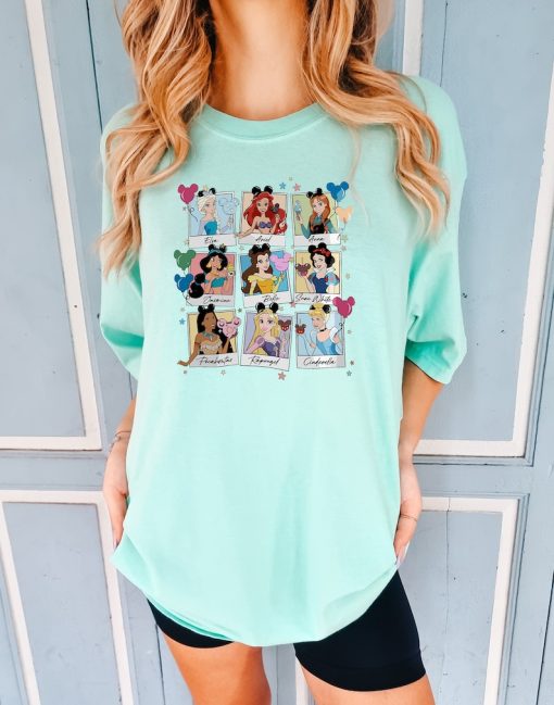 Disney Princess Comfort colors Shirt, Princess Sweatshirt