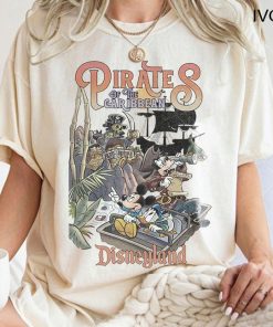 Pirates of the Caribbean Disneyland Shirt, Mickey and Friends Shirt