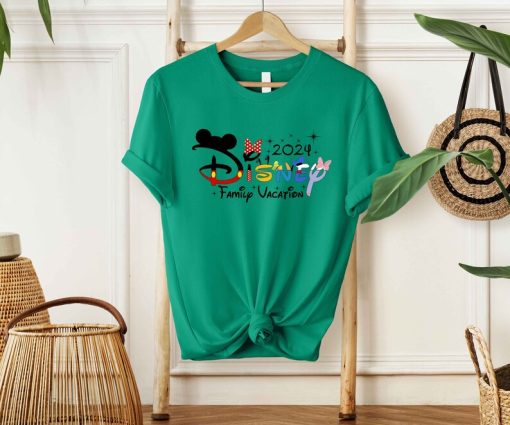 Disney 2024 Family Trip Tee shirt, Mickey Ears Disneyworld