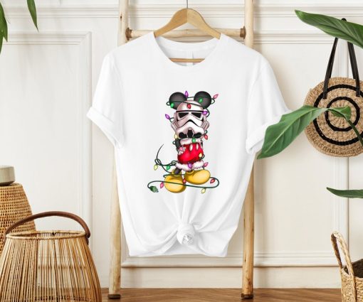 Mickey Mouse Stormtrooper Christmas Shirt, Disney Christmas Shirt