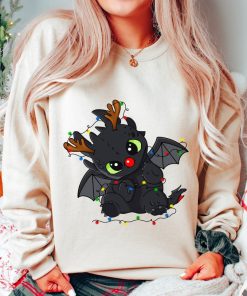 Cute Toothless Christmas Lights Shirt