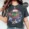 Marvel Day At Sea Comfort Colors Shirt, Marvel Superhero shirt