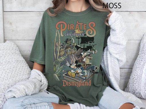 Pirates of the Caribbean Disneyland Shirt, Mickey and Friends Shirt