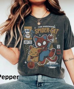 Spider Cat Comfort Colors Shirt, The Ameowzing Spider Cat