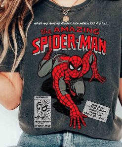 Retro 90s Marvel Spider-Man Retro Comics Book Cover Vintage Shirt