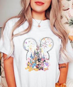 Comfort Colors® Mickey And Friend T-Shirt, Disney Castle Shirt