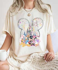 Comfort Colors® Mickey And Friend T-Shirt, Disney Castle Shirt