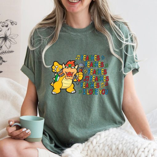 Comfort Colors® Peaches Peaches Song Shirt, Super Mario Shirt