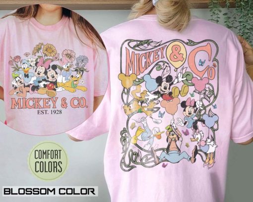 Mickey 1928 Shirt, Mickey and Co Shirt, Mickey And Friends Shirt