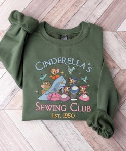 Vintage Disney Cinderella's Sewing Club Est 1950 Shirt