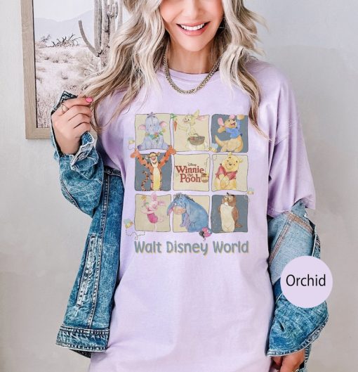 Retro Winnie The Pooh Shirt, Vintage Pooh and Friends Shirt