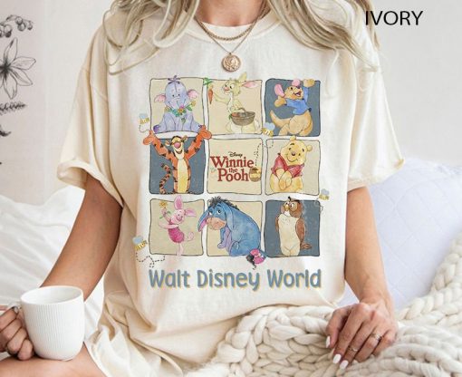 Retro Winnie The Pooh Shirt, Vintage Pooh and Friends Shirt