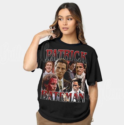 Vintage Style Patrick Bateman T Shirt