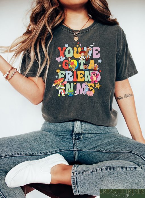 You’ve Got a Friend In Me Shirt, Retro Toy Story Characters Sweatshirt