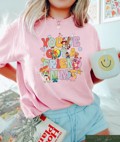 You’ve Got a Friend In Me Shirt, Retro Toy Story Characters Sweatshirt