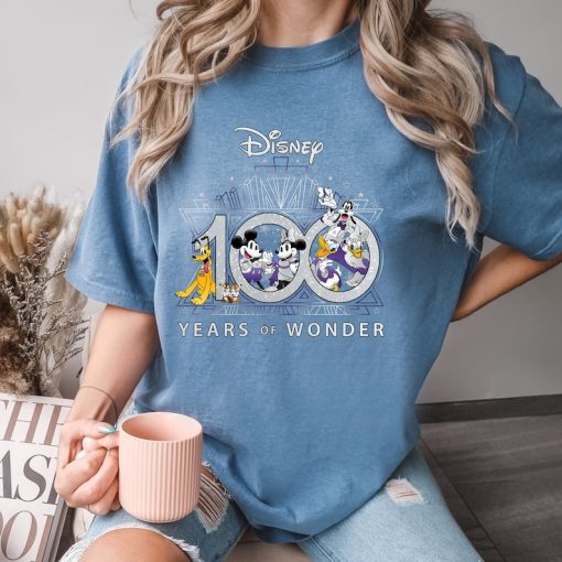 Comfort Colors® Disney 100 Years Of Wonder Shirt, Disney Vacay Shirt