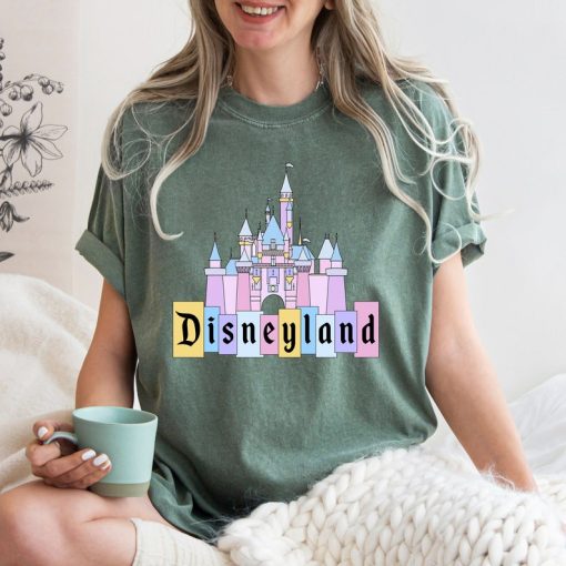 Comfort Colors® Colorful Castle Shirt, Disney Castle T-Shirt