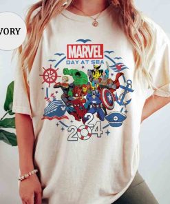 Marvel Day At Sea Comfort Colors Shirt, Marvel Superhero shirt