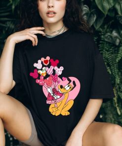 Comfort Colors® Disney Pluto Valentines Day Shirt