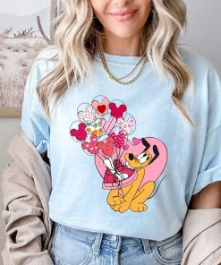 Comfort Colors® Disney Pluto Valentines Day Shirt