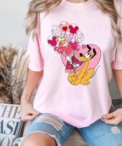 Comfort Colors® Disney Pluto Valentines Day Shirt