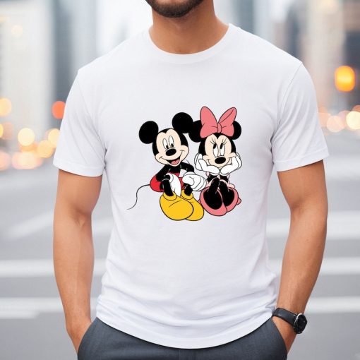 Comfort Colors® Disney Mickey and Minnie Valentines Day Shirt