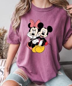 Comfort Colors® Disney Mickey and Minnie Valentines Day Shirt