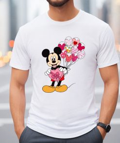 Comfort Colors® Mickey and Minnie Couple Valentines Day Shirt