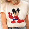 Funny Disney Mickey Mouse Custom Marvel Spider Man Retro Shirt