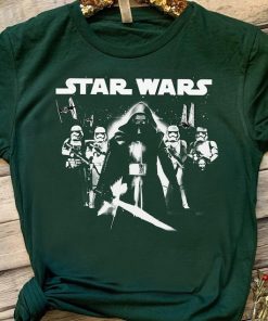 Star Wars Kylo Ren & Stormtrooper Ready To Fight Retro Shirt