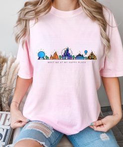 Comfort Colors® Meet Me At My Happy Place Shirt