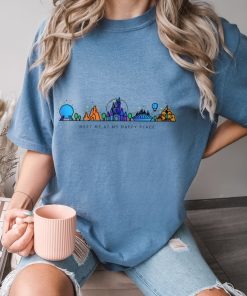 Comfort Colors® Meet Me At My Happy Place Shirt