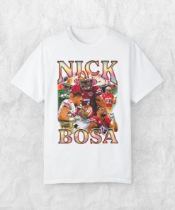 Nick Bosa Vintage 90s Style Unisex T-shirt