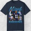 Micah Parsons Vintage 90s Style Unisex T-shirt