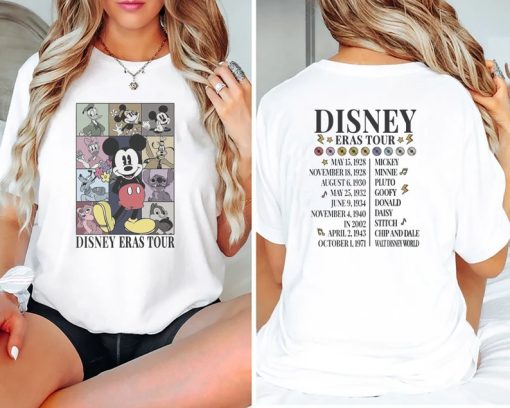 Vintage Disneyland Eras Tour Mickey Mouse Shirt