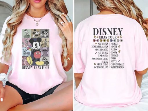 Vintage Disneyland Eras Tour Mickey Mouse Shirt