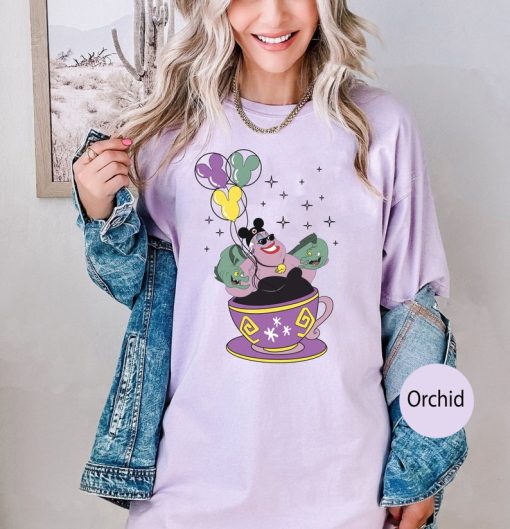 Disney Villains Shirt, Disney Teacup Shirt, Disney Balloon Shirt