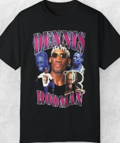 Dennis Rodman Vintage Y2k 90s Streetwear Style Rare Tee Unisex T-shirt