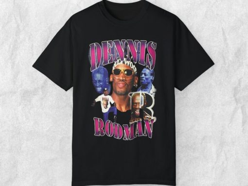 Dennis Rodman Vintage Y2k 90s Streetwear Style Rare Tee Unisex T-shirt