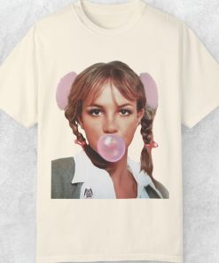 Britney Spears Bubble Bootleg Shirt Vintage Singer 90s Style Unisex