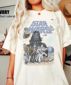 Vintage Star Wars Comfort Colors Shirt, Disney Galaxys Edge Shirt