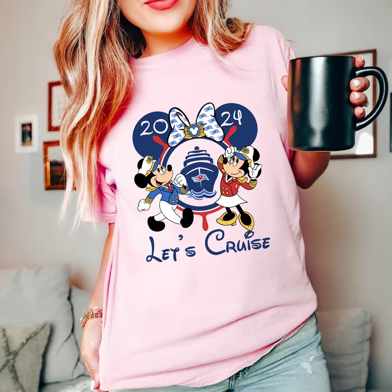  Let's Cruise Captain T-Shirt