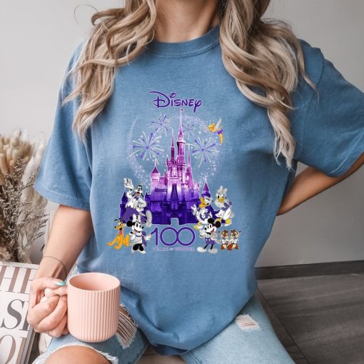 Comfort Colors® Disney 100 Years Of Wonder T-Shirt, Disney Vacay Shirt