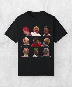 Dennis Rodman Hair Style Collection 90s Vintage Style Streetwear