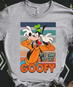 Vintage 90s It's Time To Get Goofy Shirt, Funny Disney T-shirt