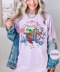 Disney Cruise Line Marvel Day At Sea 2024 Shirt