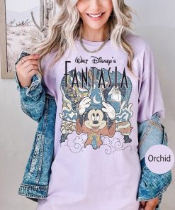 Vintage Magic Mickey Shirt, Fantasia Sorcerer Mickey Shirt